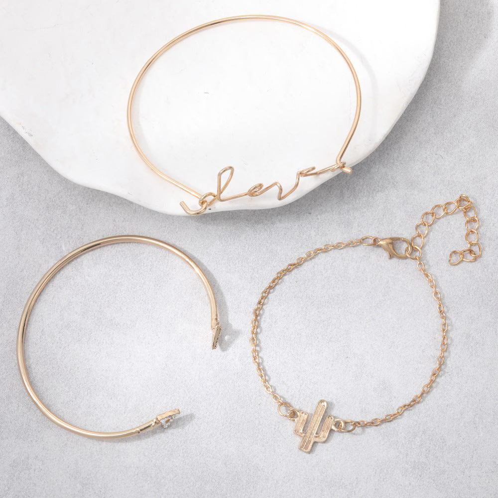 Charmante Gold Armband für jeden Anlass