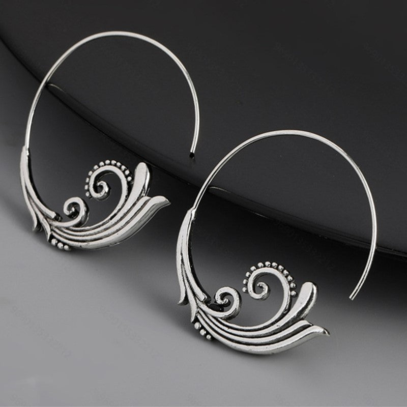 Klassische Silber Ohrring mit zeitloser Eleganz