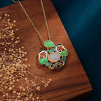 Zarte handwerkliche Halskette