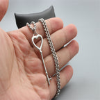 Zarte handwerkliche Halskette