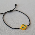 Handgefertigte Vintage Gold Armband