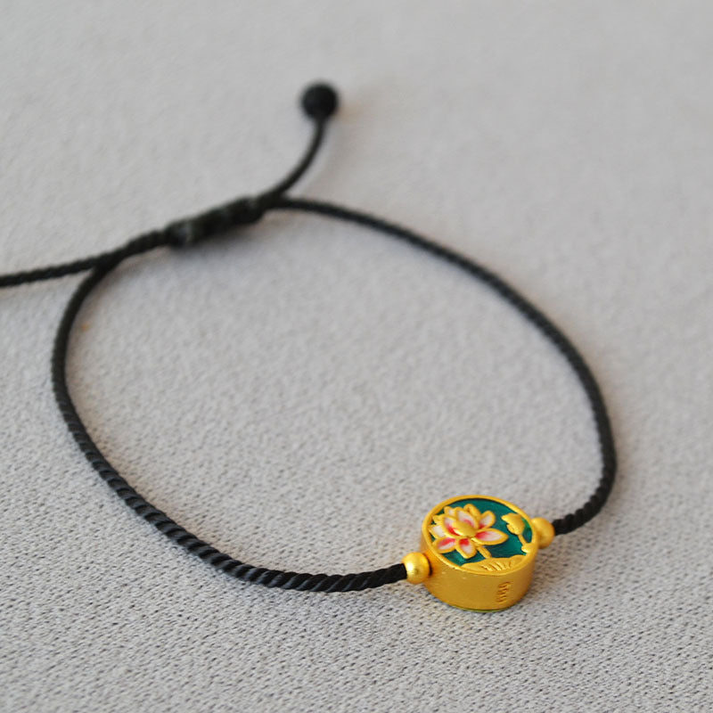 Handgefertigte Vintage Gold Armband