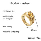 Zarte handwerkliche Ring