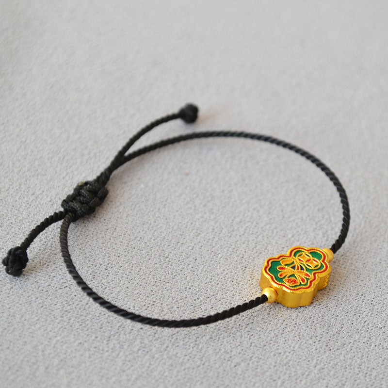 Handgefertigte Vintage Gold Armband