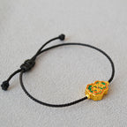 Handgefertigte Vintage Gold Armband