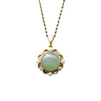 Schöne Gold Halskette mit einzigartigem Stil