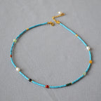 Zarte handwerkliche Halskette
