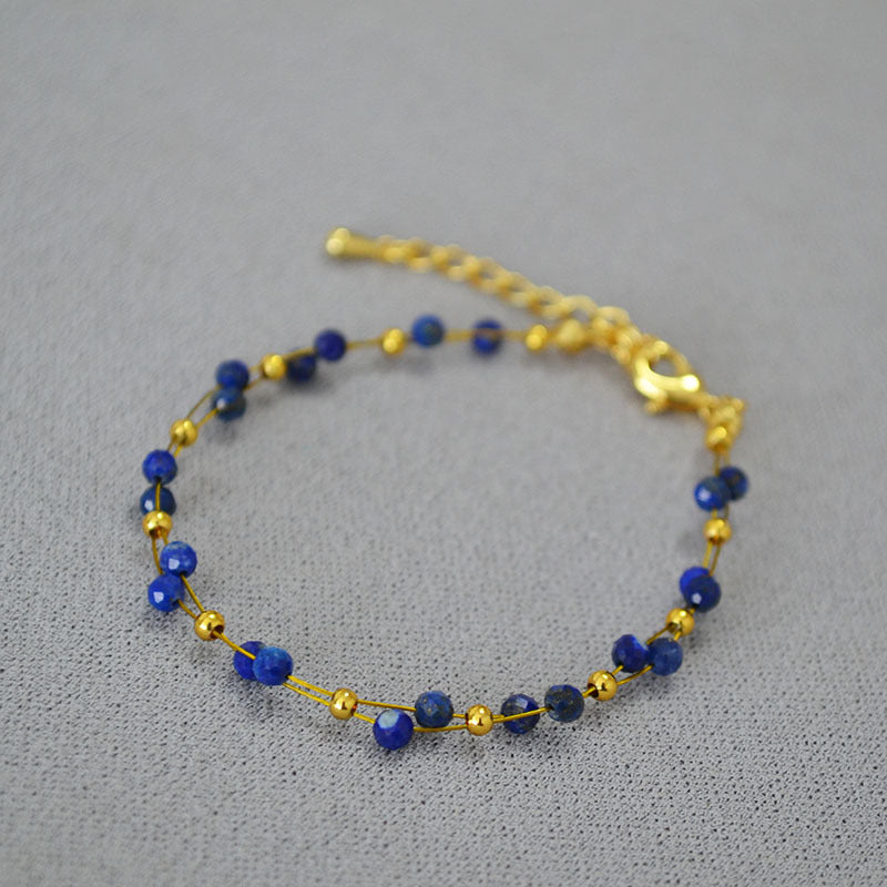 Handgefertigte Vintage Gold Armband