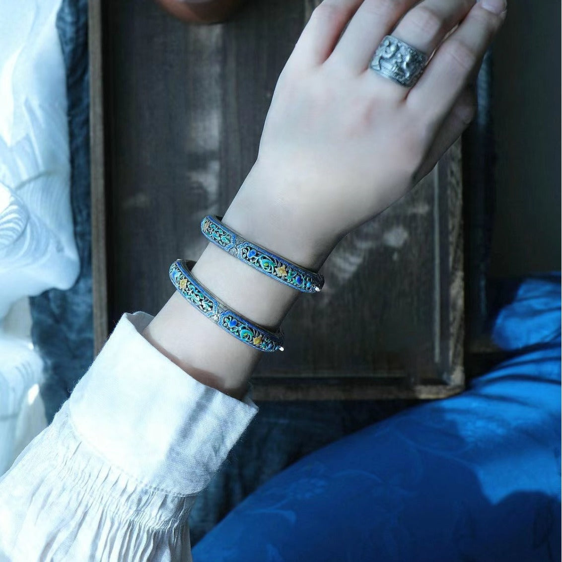 Schöne Silber Armband mit einzigartigem Stil