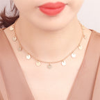 Zarte handwerkliche Halskette