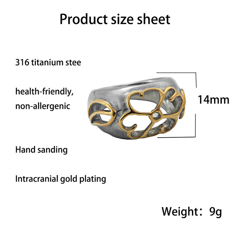 Elegante Gold Ring für jeden Anlass