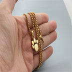 Zarte handwerkliche Halskette