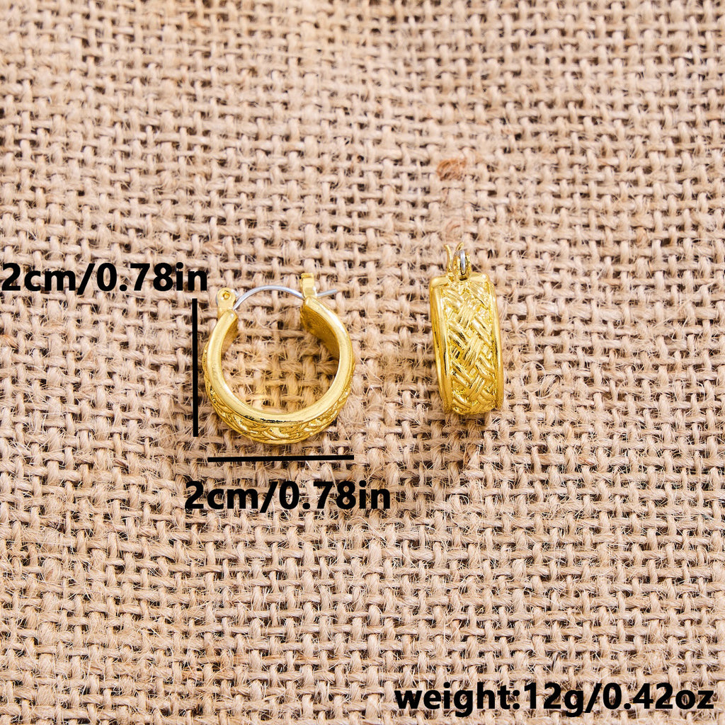 Atemberaubende Ohrring für den Alltag