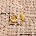 Atemberaubende Ohrring für den Alltag