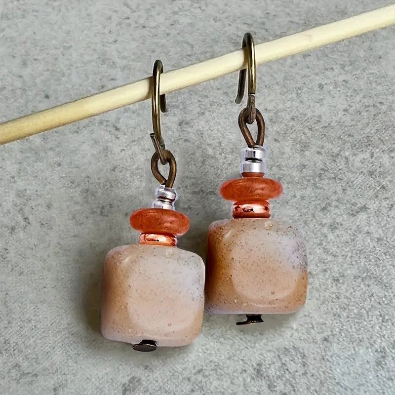 Handgefertigte Vintage Ohrring