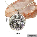 Zarte handwerkliche Halskette