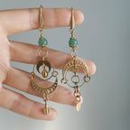 Atemberaubende Ohrring für den Alltag