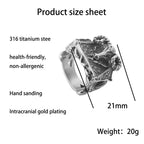 Schöne Ring mit einzigartigem Stil