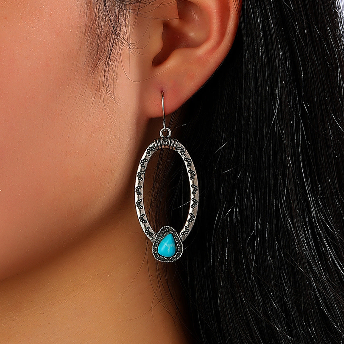 Atemberaubende Silber Ohrring für den Alltag