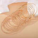 Klassische Gold Armband mit zeitloser Eleganz