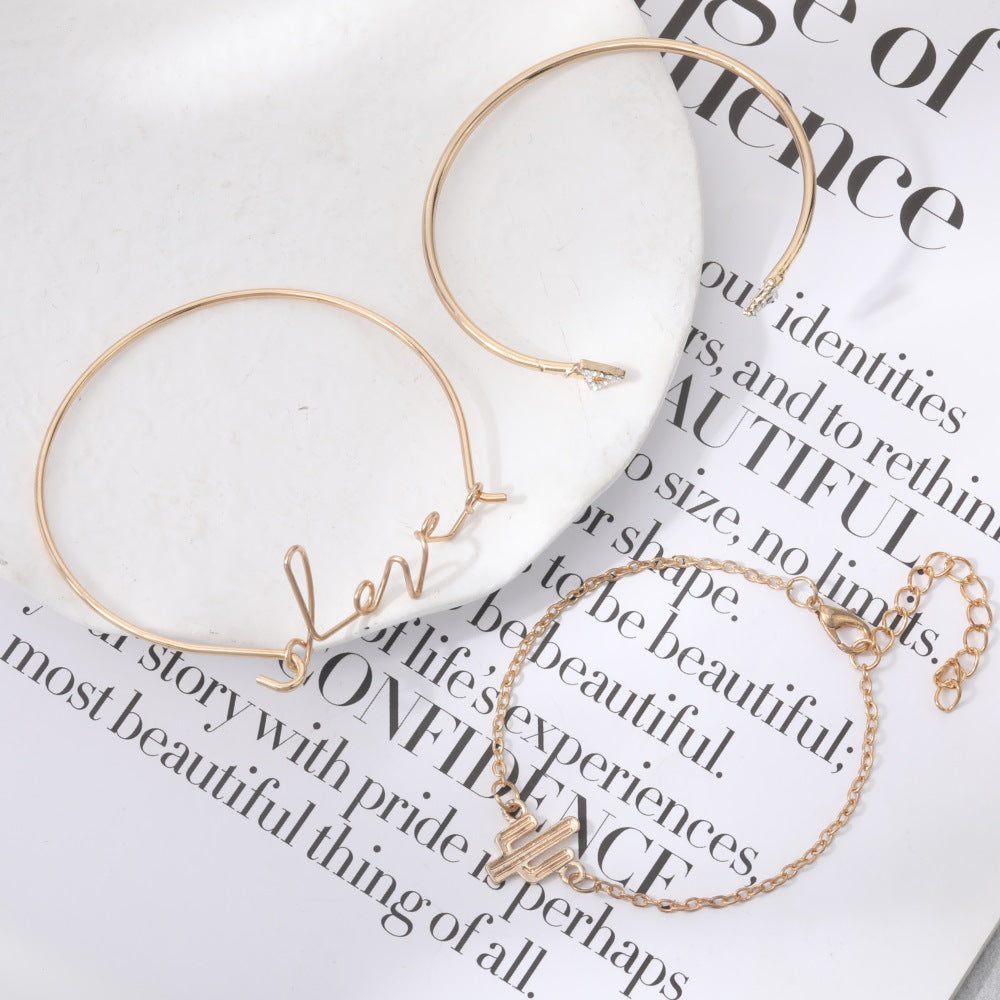 Charmante Gold Armband für jeden Anlass