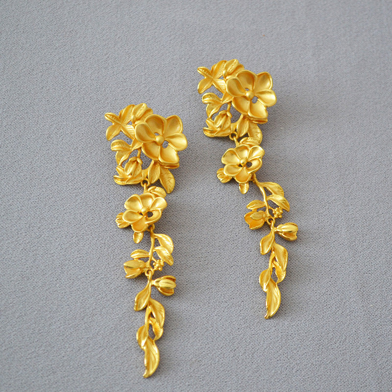 Atemberaubende Gold Ohrring für den Alltag