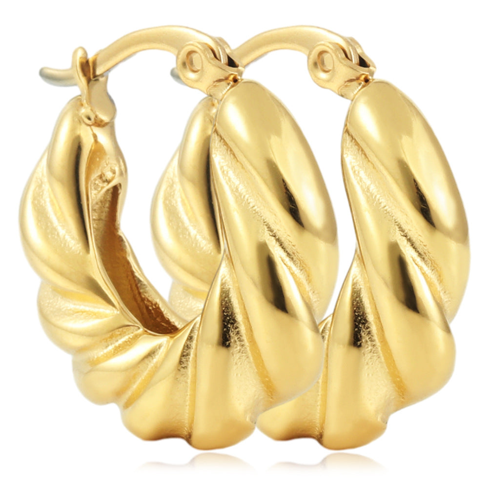 Elegante Gold Ohrring für jeden Anlass