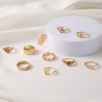 Atemberaubende Gold Ring für den Alltag