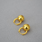 Atemberaubende Gold Ohrring für den Alltag