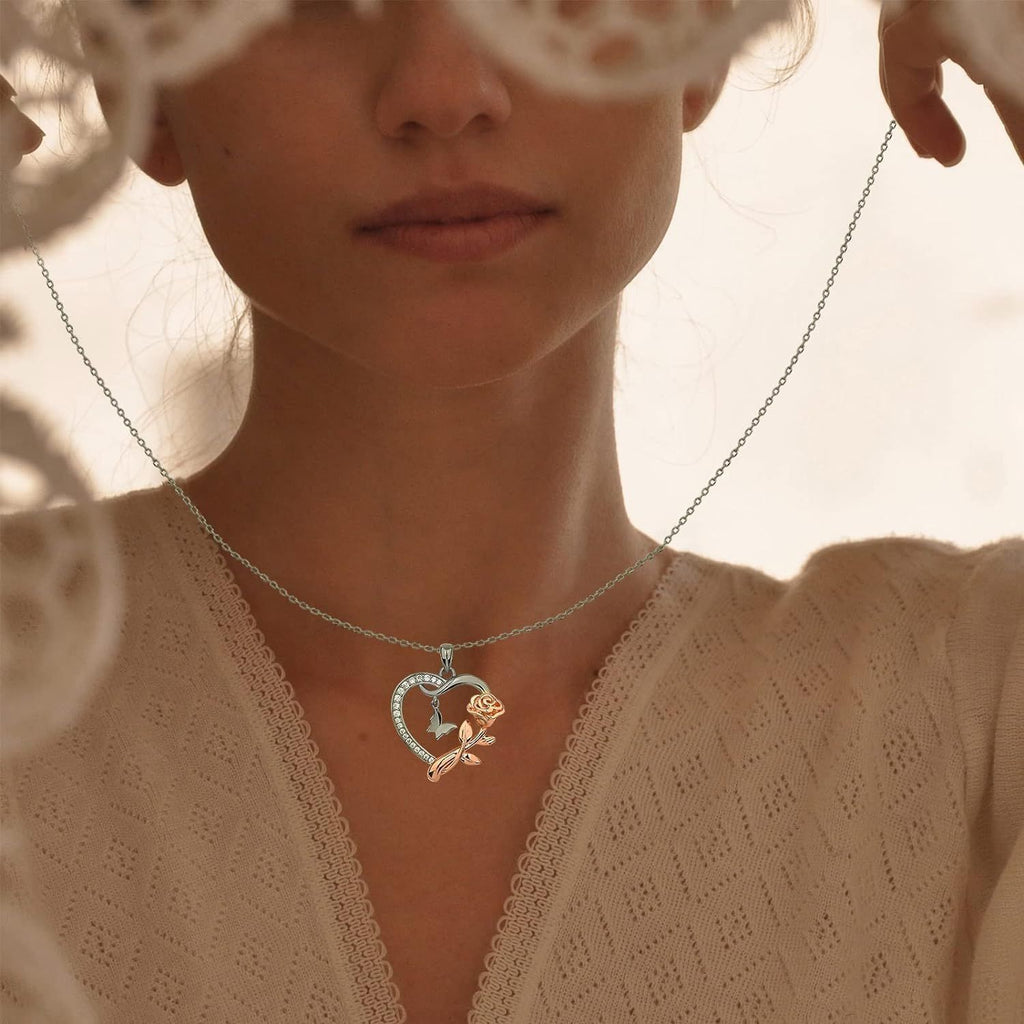 Zarte handwerkliche Halskette