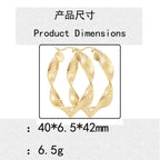 Romantische Gold Ohrring für besondere Momente
