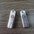 Zarte handwerkliche Ohrring