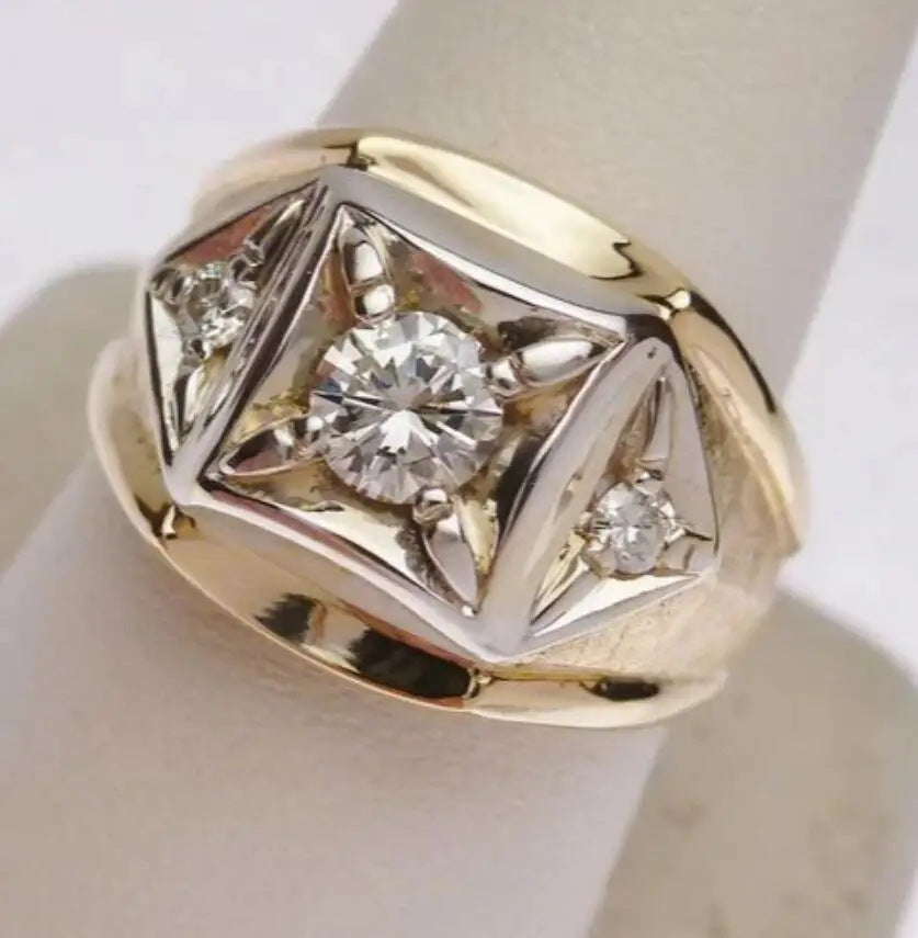 Charmante Gold Ring für jeden Anlass