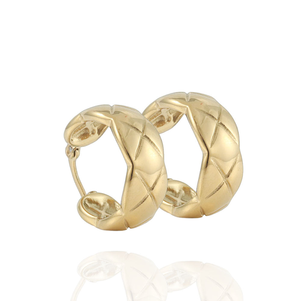 Atemberaubende Gold Ohrring für den Alltag