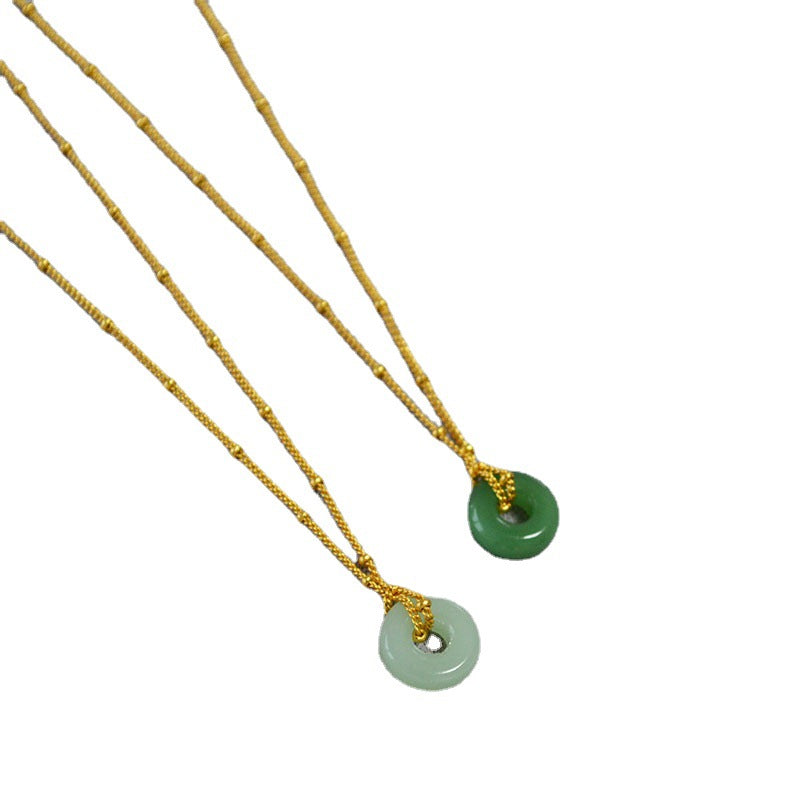 Atemberaubende Gold Halskette für den Alltag