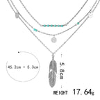 Schöne Halskette mit einzigartigem Stil