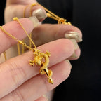 Zarte handwerkliche Halskette