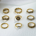 Atemberaubende Gold Ring für den Alltag