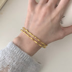 Handgefertigte Vintage Gold Armband