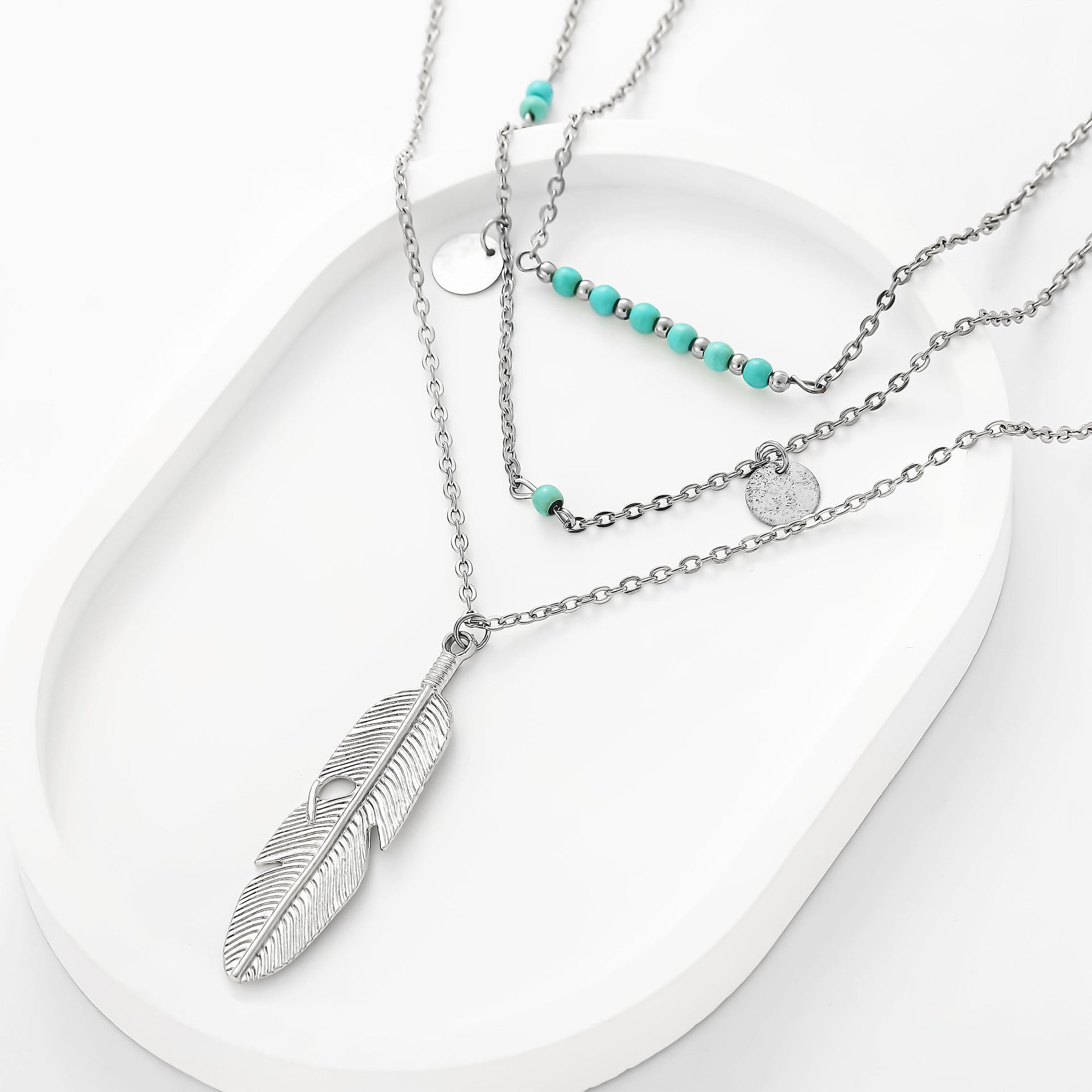 Schöne Halskette mit einzigartigem Stil