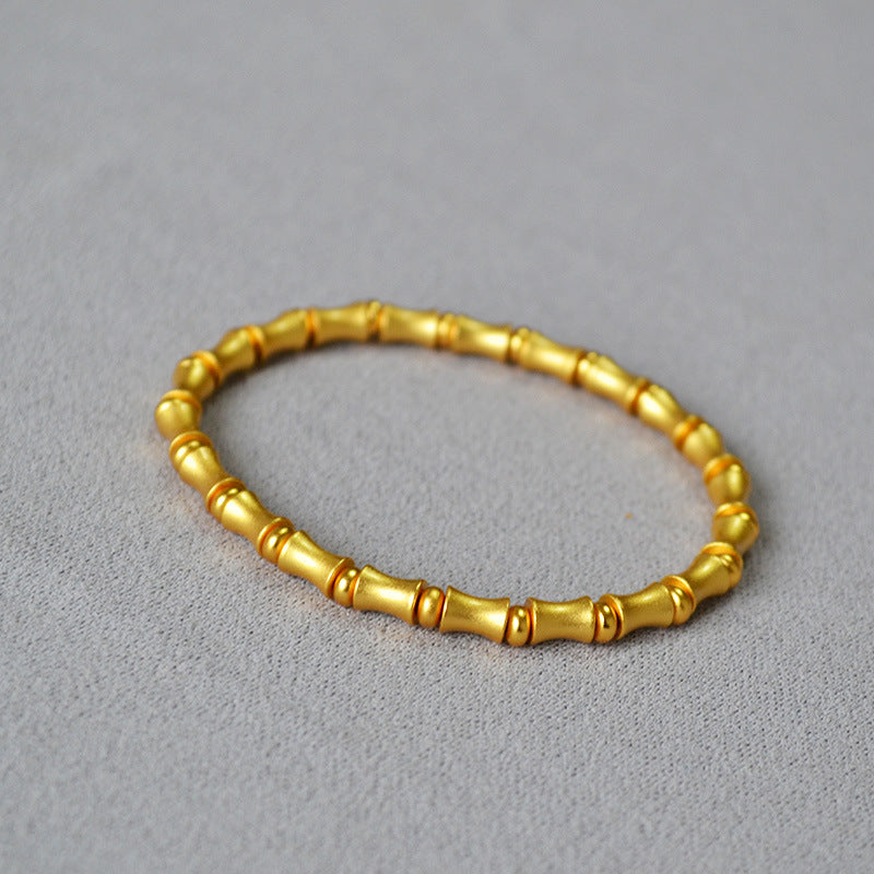 Handgefertigte Vintage Gold Armband