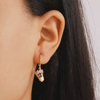 Atemberaubende Ohrring für den Alltag