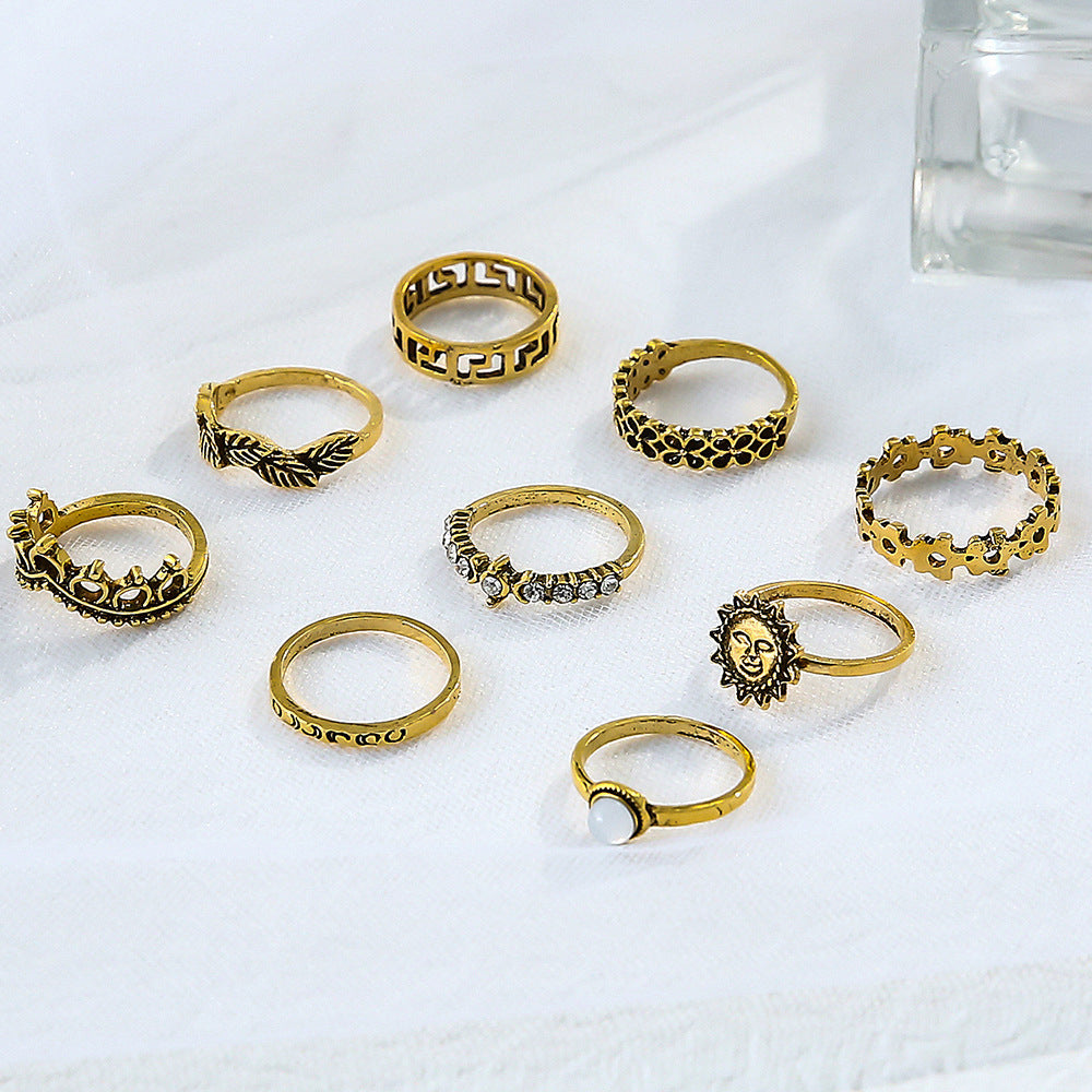 Atemberaubende Gold Ring für den Alltag