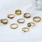 Atemberaubende Gold Ring für den Alltag