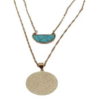 Zarte handwerkliche Halskette