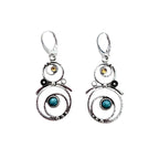 Schöne Silber Ohrring mit einzigartigem Stil