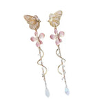 Handgefertigte Vintage Gold Ohrring