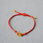 Handgefertigte Vintage Gold Armband