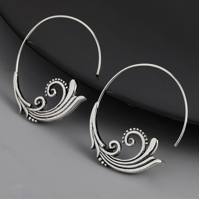 Klassische Silber Ohrring mit zeitloser Eleganz