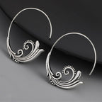 Klassische Silber Ohrring mit zeitloser Eleganz